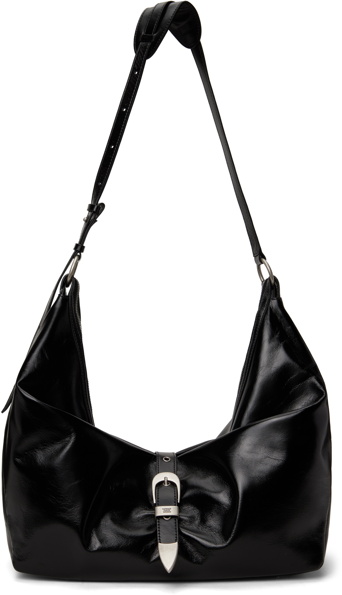 Black Belted Bag by MARGESHERWOOD on Sale