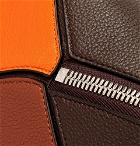 Loewe - Puzzle XL Full-Grain Leather Messenger Bag - Brown