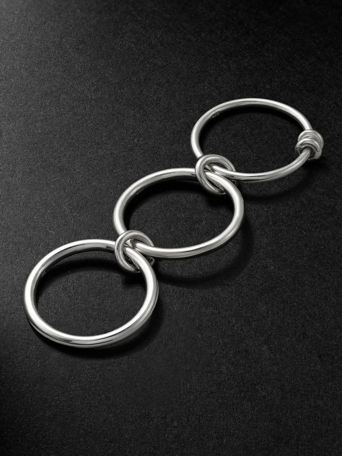 Spinelli Kilcollin - Raneth Set of Three Sterling Silver Rings - Silver