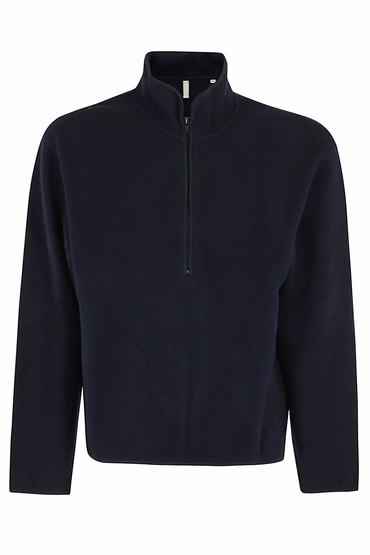 トップス SUNFLOWER WOOL ZIP NAVY Wool Zip in Navy – L'ENSEMBLE