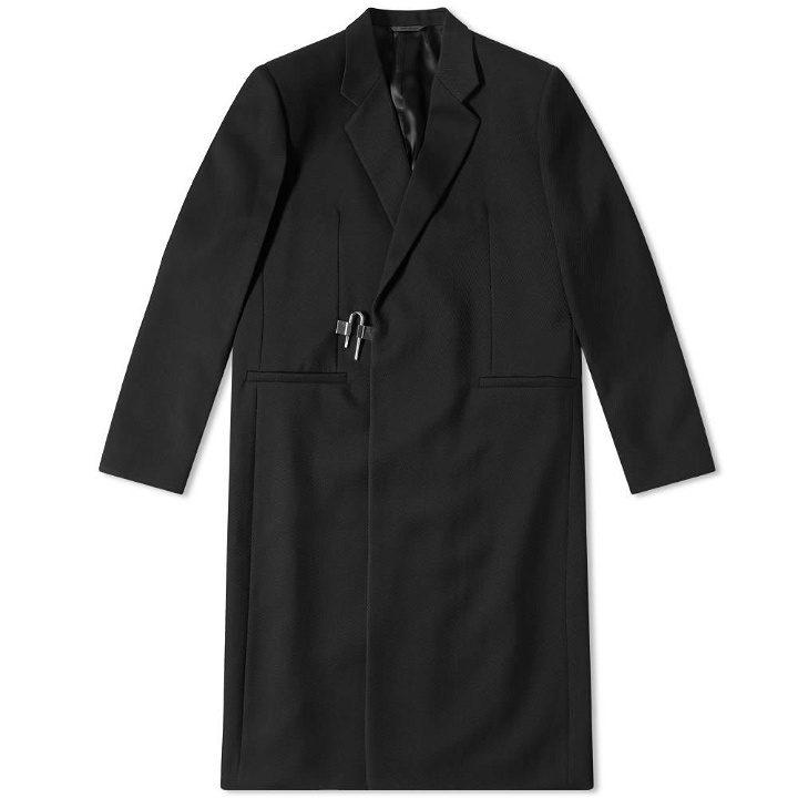 Photo: Givenchy Padlock Closure Long Coat