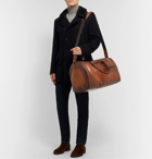Berluti - Jour Off Large Leather Holdall - Brown