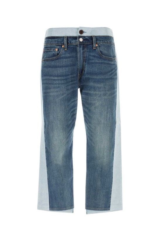 Photo: Junya Watanabe Two-tone Denim Jeans