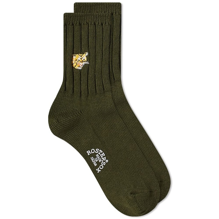 Photo: Rostersox Tiger Socks in Green