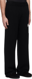 Palm Angels Black Palms Knit Sweatpants