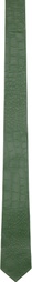 VEERT Green Croco Leather Tie