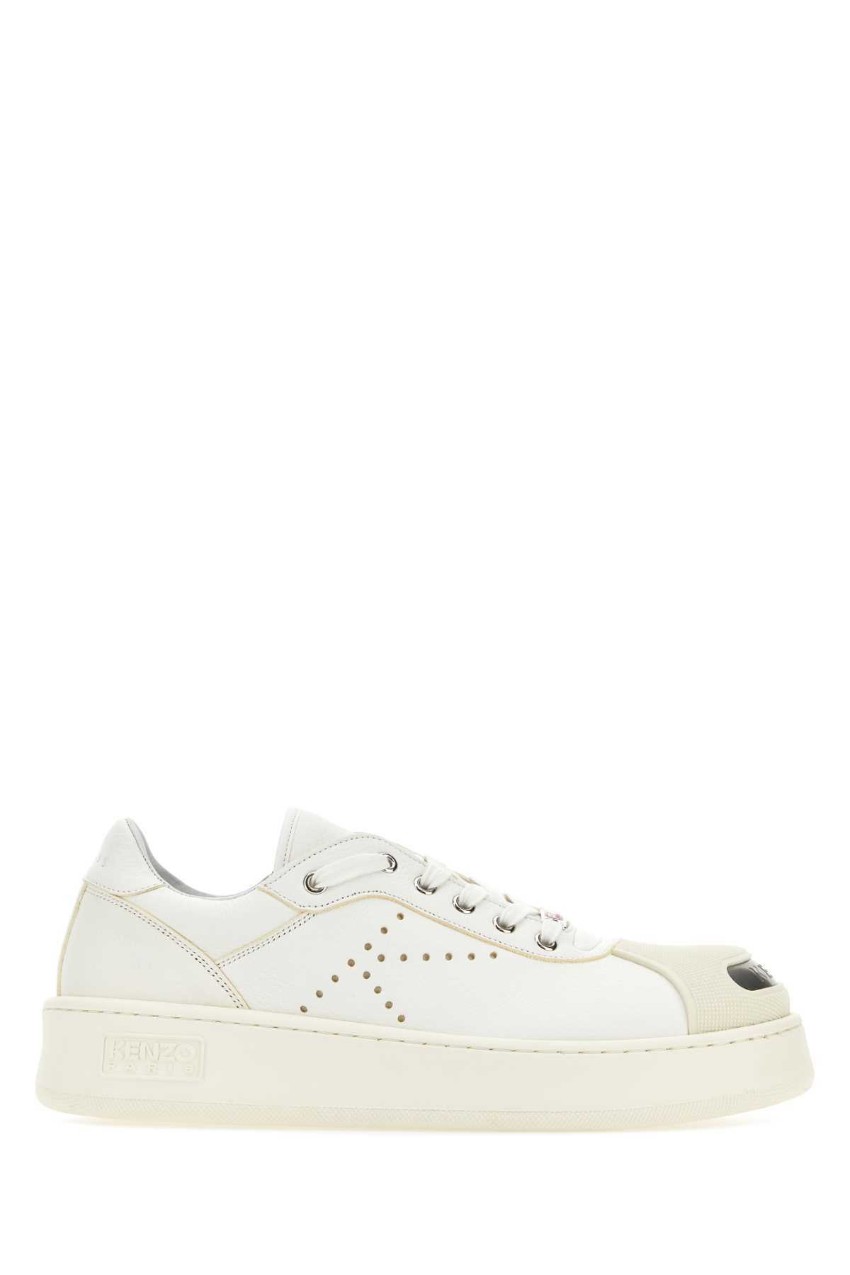 Two-tone Fabric And Synthetic Leather Kenzo X-trainer