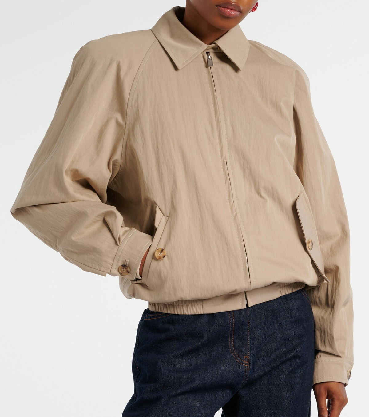 Magda Butrym Cotton-blend bomber jacket