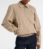 Magda Butrym Cotton-blend bomber jacket