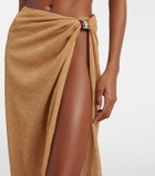 Oséree Lumière ring-detail beach cover-up