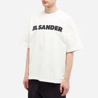 Jil Sander Men's Logo T-Shirt in Natural