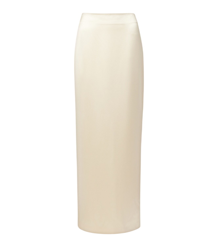 Photo: The Row Silk satin maxi skirt