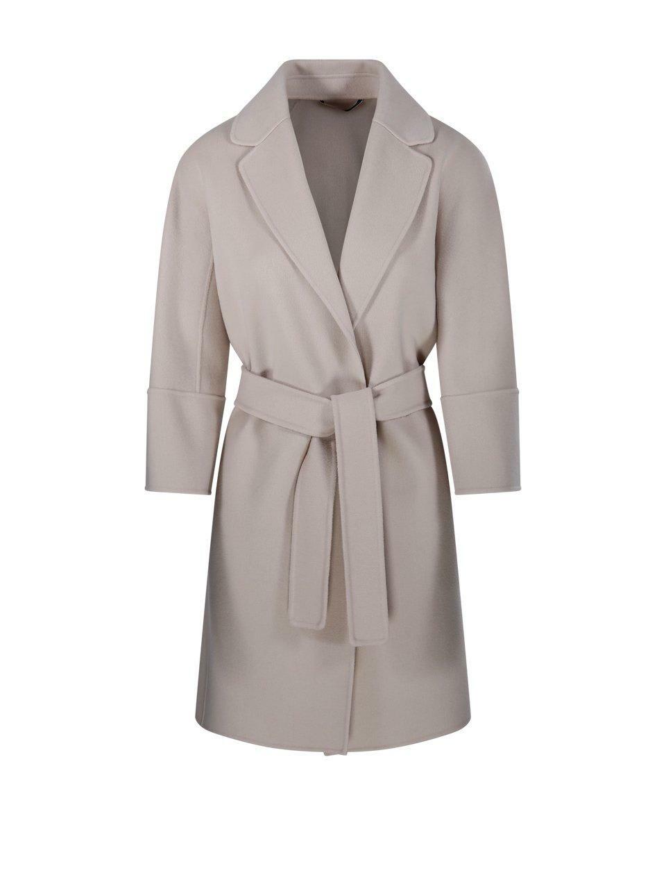 S MAX MARA★OLANDA WOOL COAT★OLANDA 045★100% Virgin Wool S MAX MARA Olanda Wool Belted Coat S Max Mara