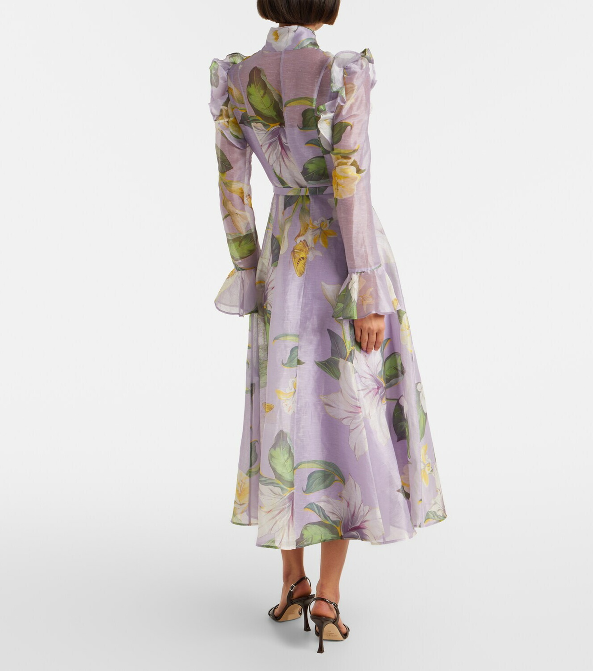 Leo Lin Katrina linen-blend shirt dress