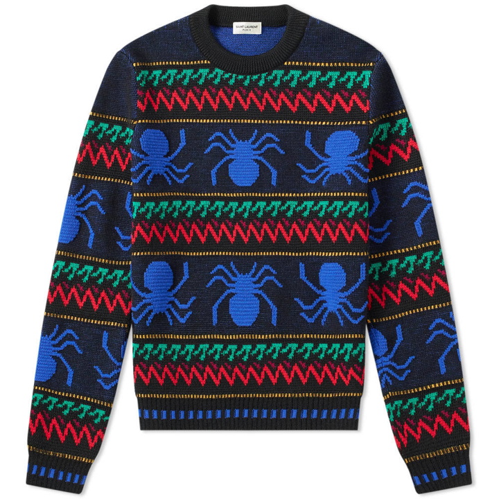 Photo: Saint Laurent Spider Crew Knit