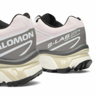 Salomon Women's XT-6 Sneaker in Cloudburst/Icy Pink/Tapioca