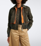 Sacai Layered technical bomber jacket