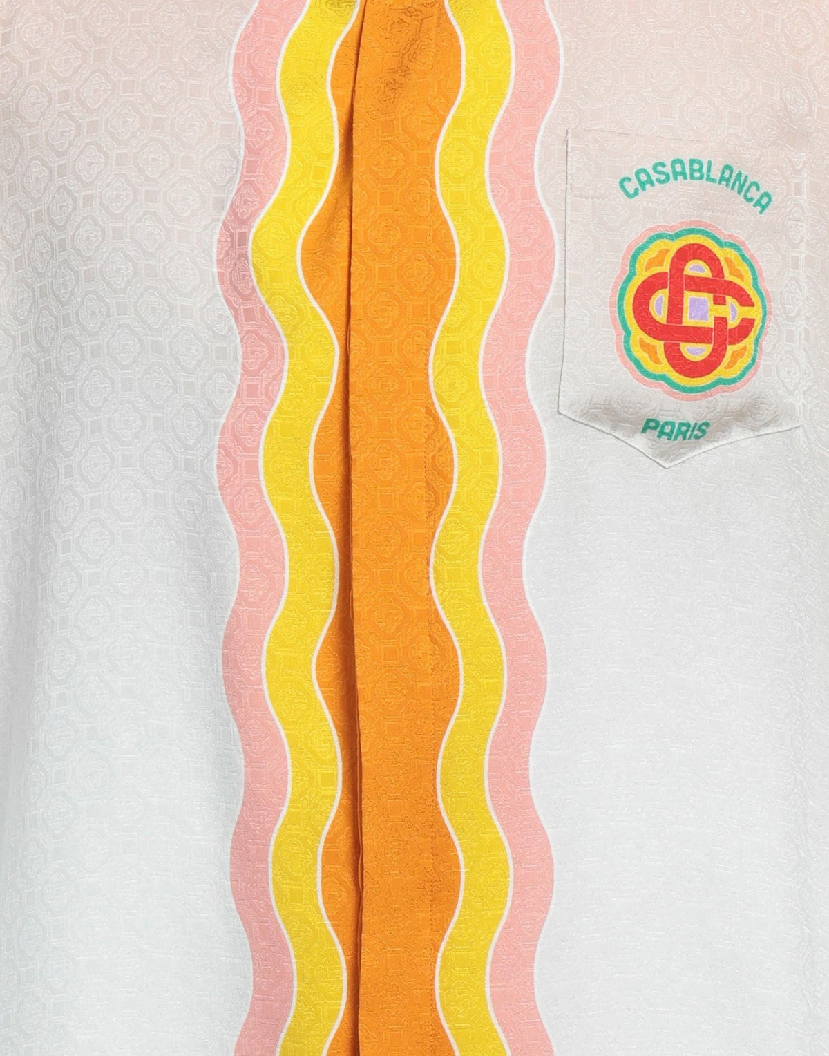 Casablanca Mens Shirt in Orange