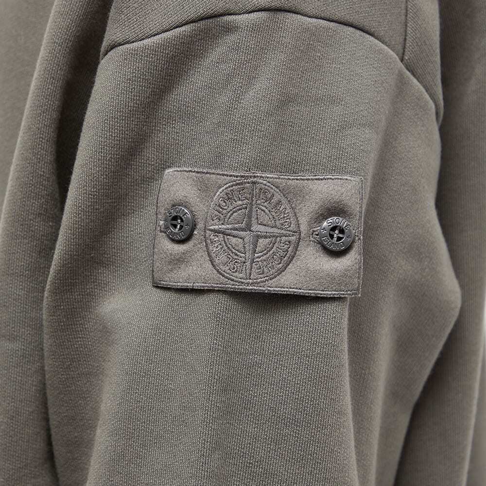 Stone Island Men's Ghost Popover Hoody in Dark Grey Stone Island