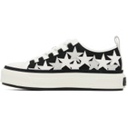 AMIRI Black Stars Court Low Sneakers