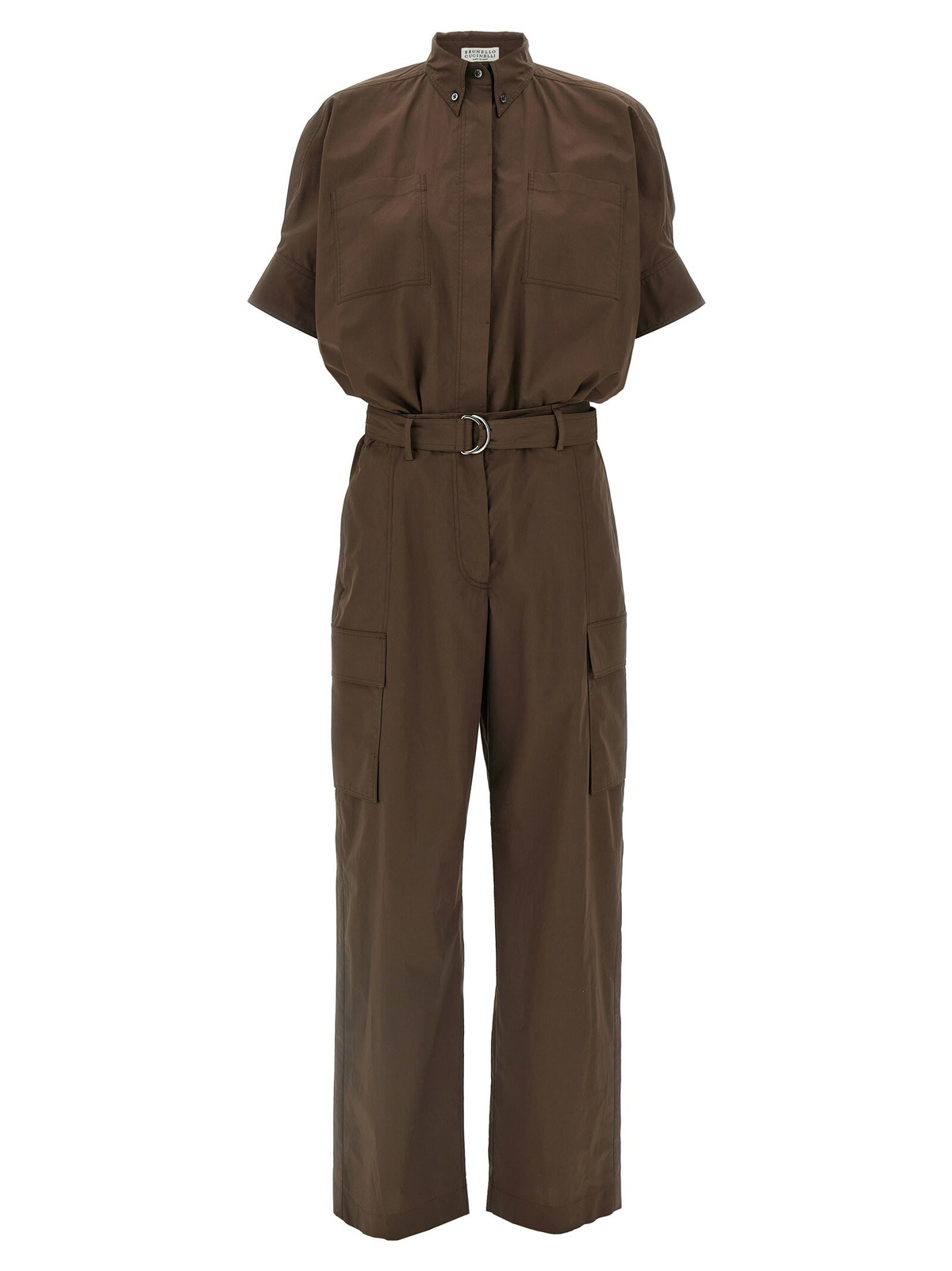 Brunello Cucinelli★素敵！Mesh Utility Jumpsuit MILITARY Brunello Cucinelli Mesh Utility Jumpsuit MILITARY Size L New