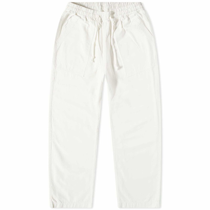 Photo: Service Works Men's Classic Canvas Chef Pant in Off-White