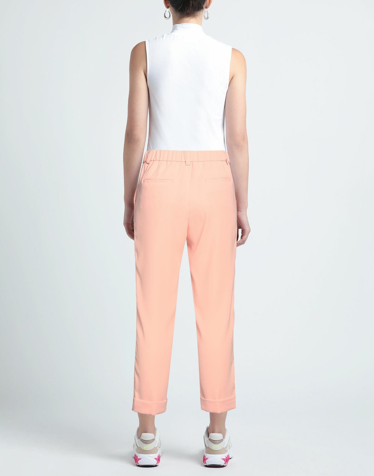 Peserico Womens Pants in Salmon pink