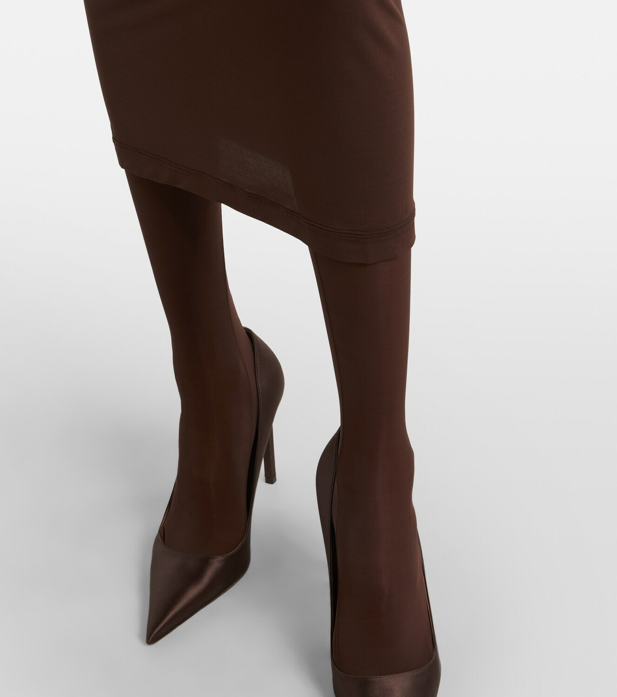 Wardrobe.NYC Sheer midi skirt