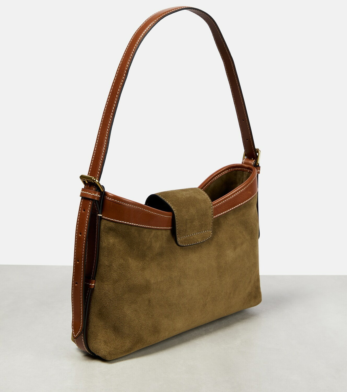Isabel Marant - Botsy Baguette suede shoulder bag