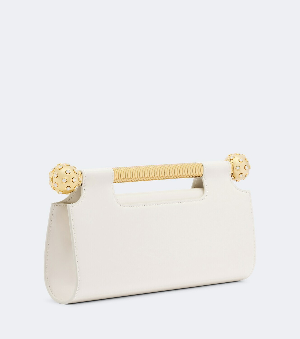 Bvlgari Tubogas Spheres leather clutch