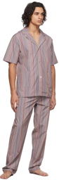 Paul Smith Multicolor Signature Striped Pyjama Set