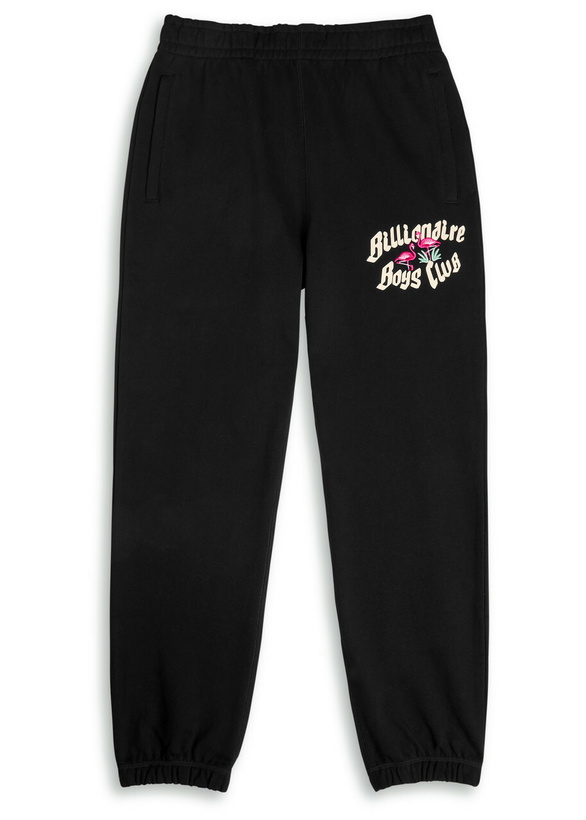 Photo: Billionaire Boys Club Flamingo Logo-printed Cotton Sweatpants Black