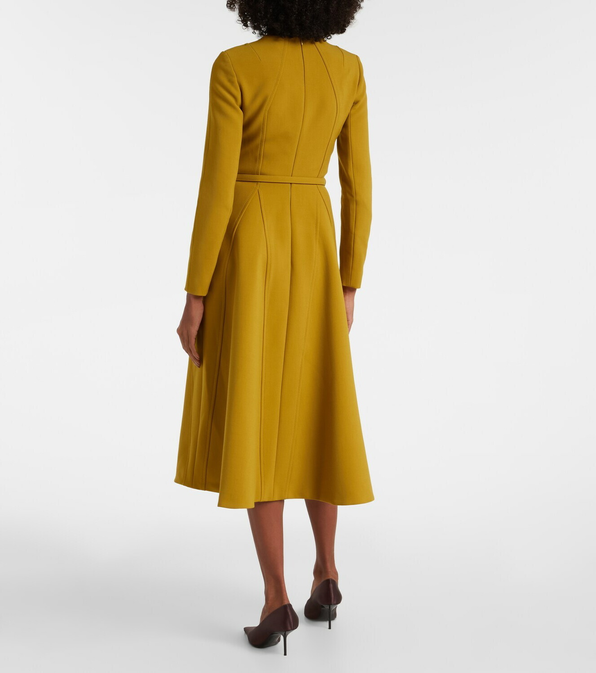 Emilia Wickstead Ucellina belted midi dress