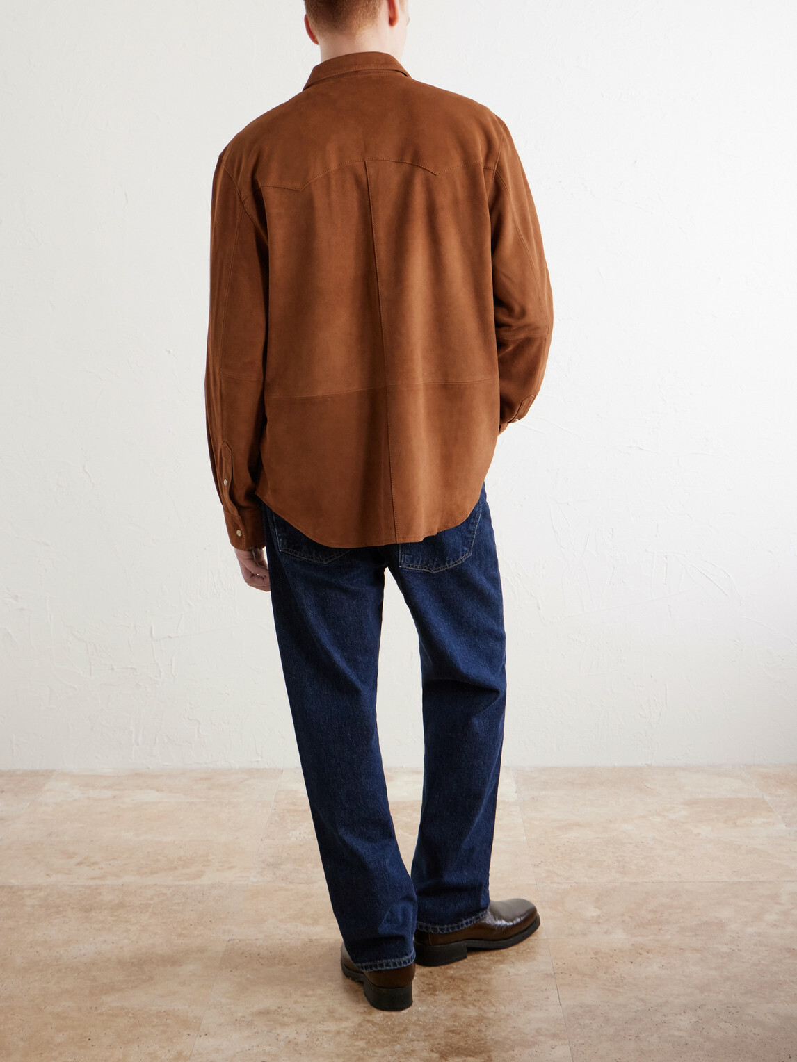 Officine Générale - Mashall Suede Jacket - Brown