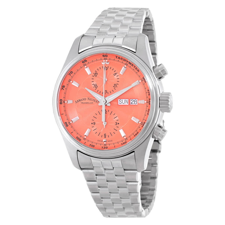 Photo: Armand Nicolet MH2 Chronograph Automatic Mens Watch A647A-SM-BMA22640A