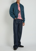 JW Anderson Cotton Bomber Jacket Navy