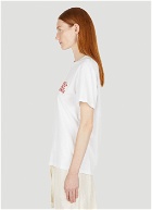 x Ed Curtis Spray Logo T-Shirt in White