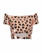 Rochas Womens Top Sand