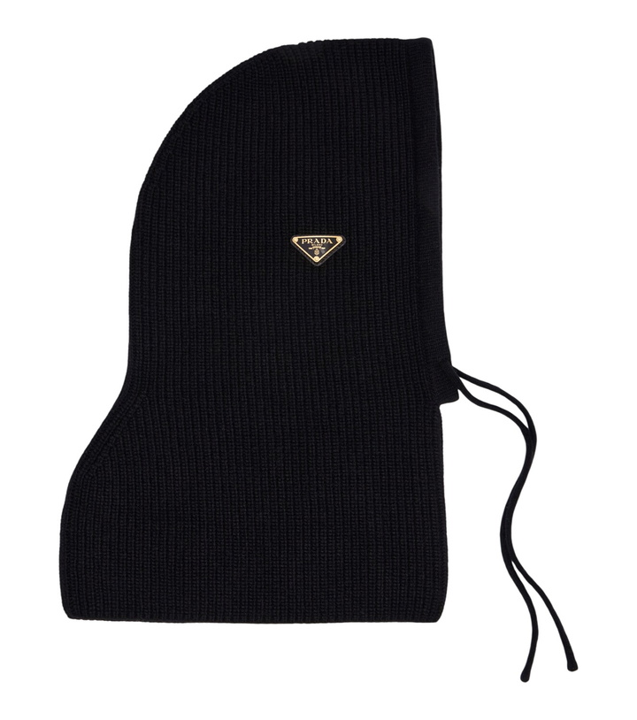 Photo: Prada Ribbed-knit wool and cashmere ski mask