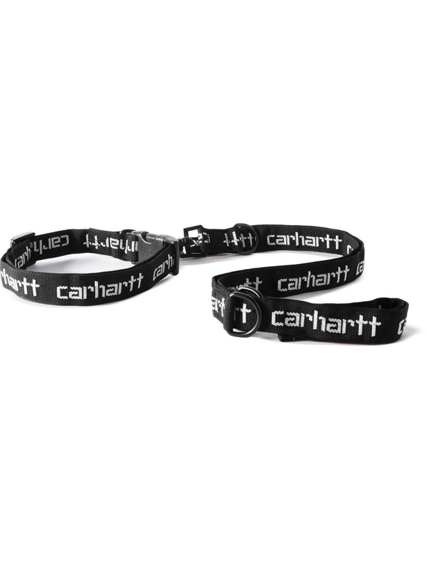 Photo: Carhartt WIP - Logo-Webbing Dog Collar and Leash Set