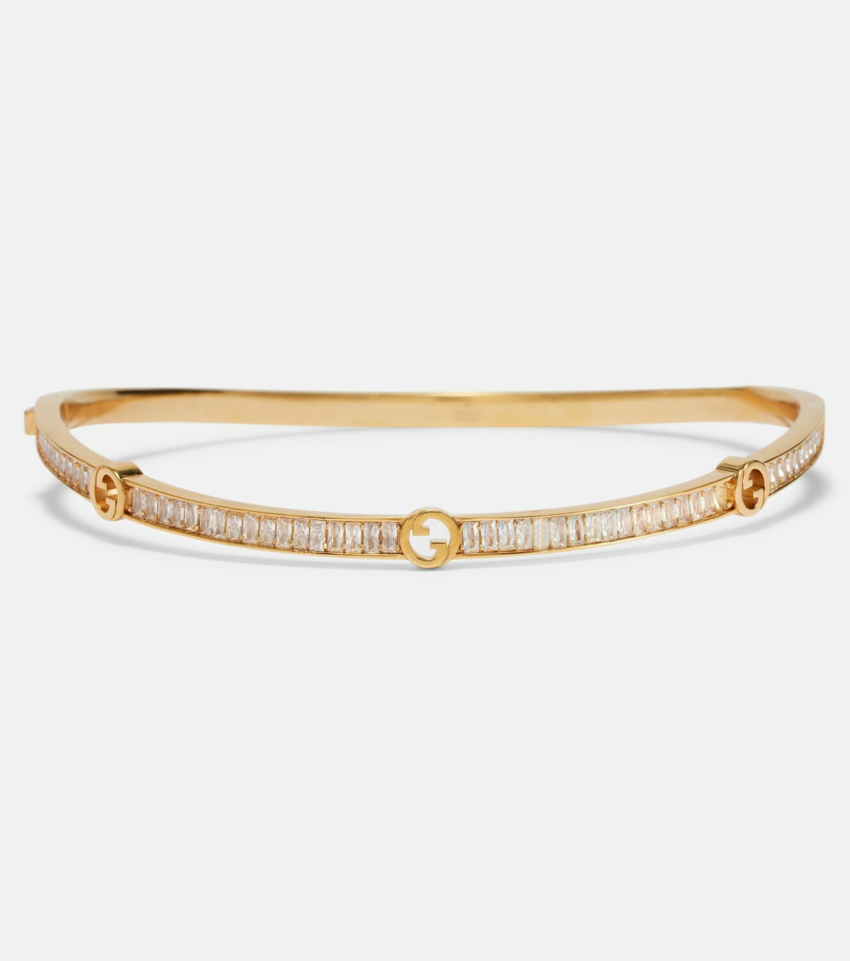 Gucci Gucci Blondie embellished gold-plated choker