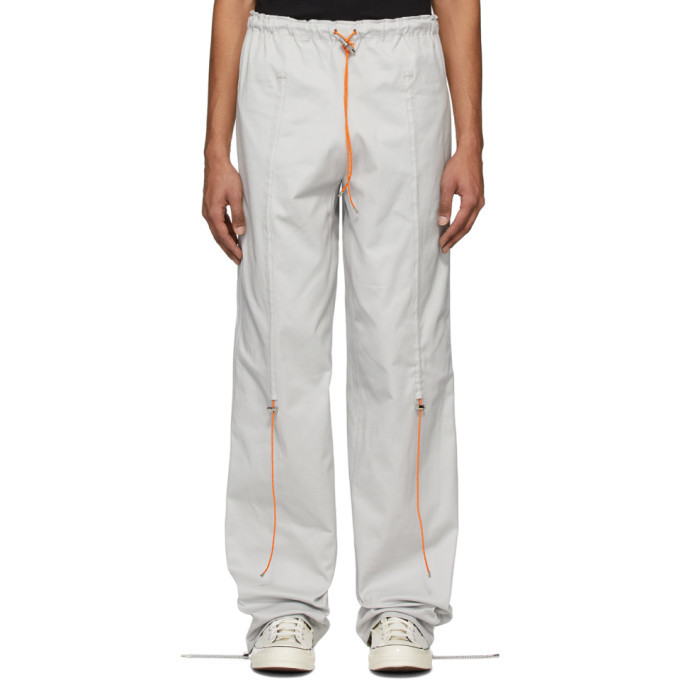 Afterhomework Grey Elasticized Jogging Pants