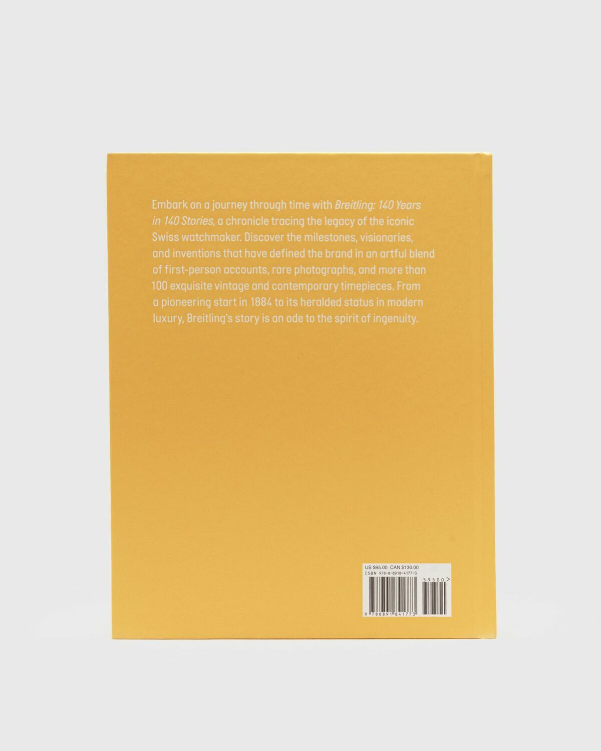 Rizzoli 140 Years in 140 Stories by Gregory Breitling Multi-color Mens Fashion & Lifestyle