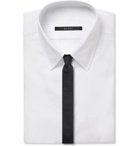 SAINT LAURENT - 4cm Silk-Blend Jacquard Tie - Black