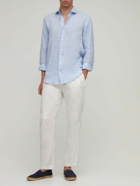 FRESCOBOL CARIOCA - Oscar Linen & Cotton Chino Pants