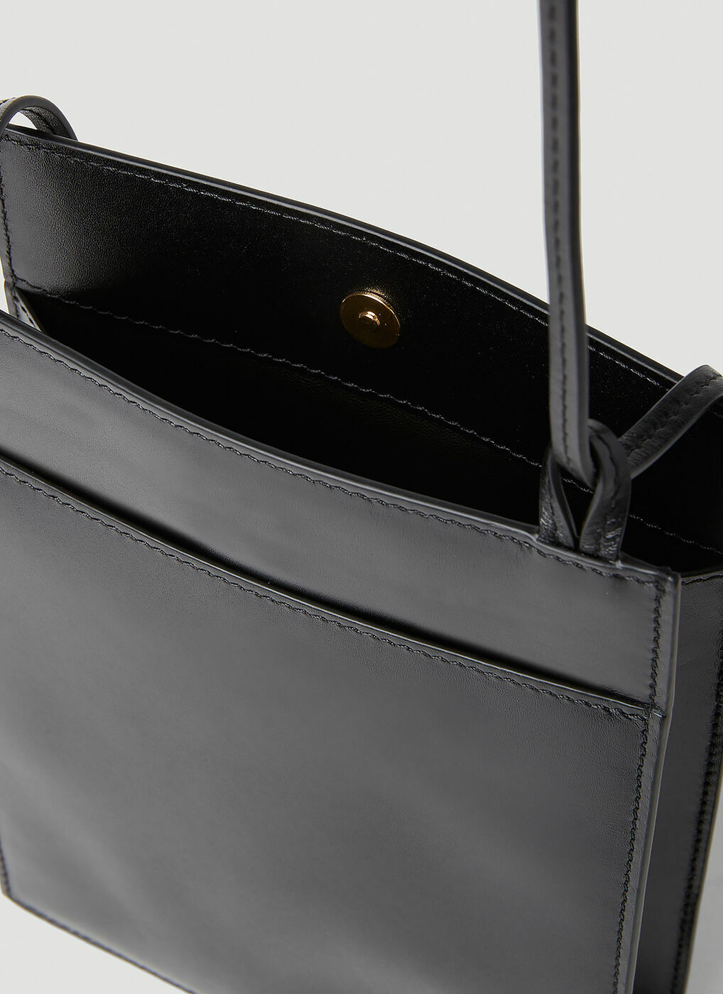 The Row Debee Shoulder Bag in Black The Row