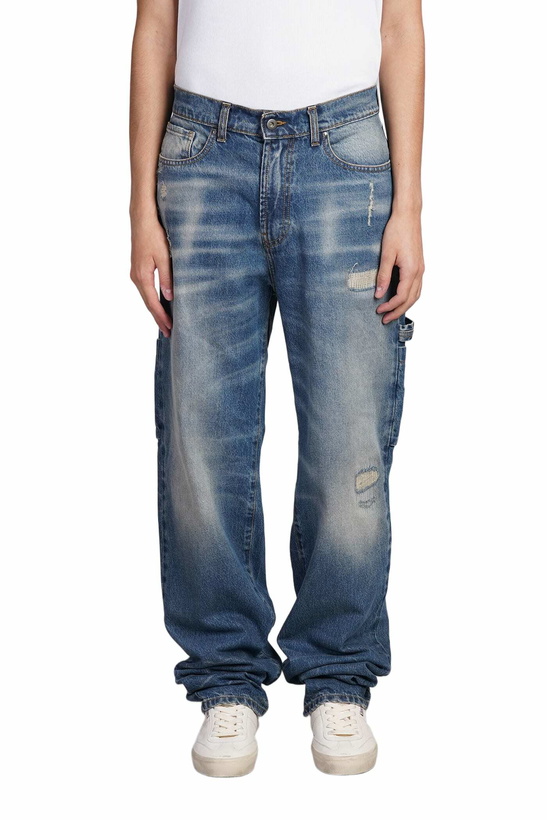 Photo: Salvatore Santoro Jeans In Blue Denim