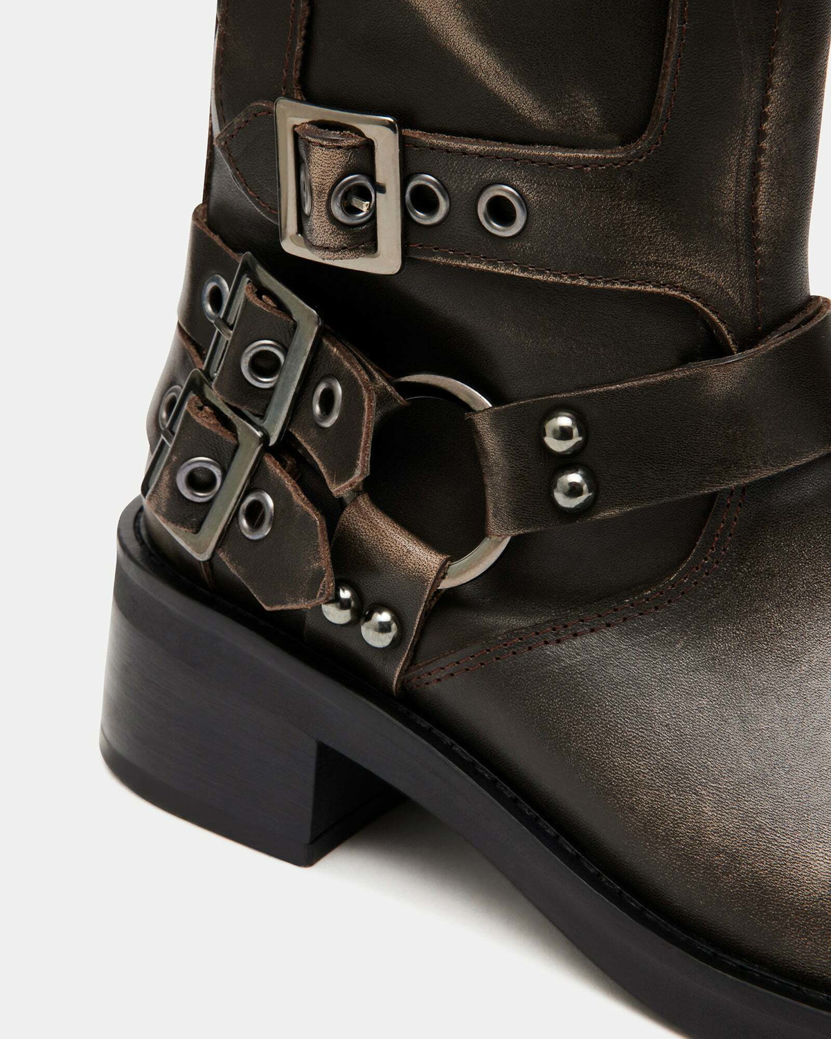 Steve Madden Rockyy Boots in Brown
