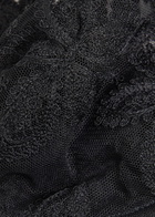 Simone PÉRÈLE Précieuse Floral-embroidered Tulle Underwired bra Black
