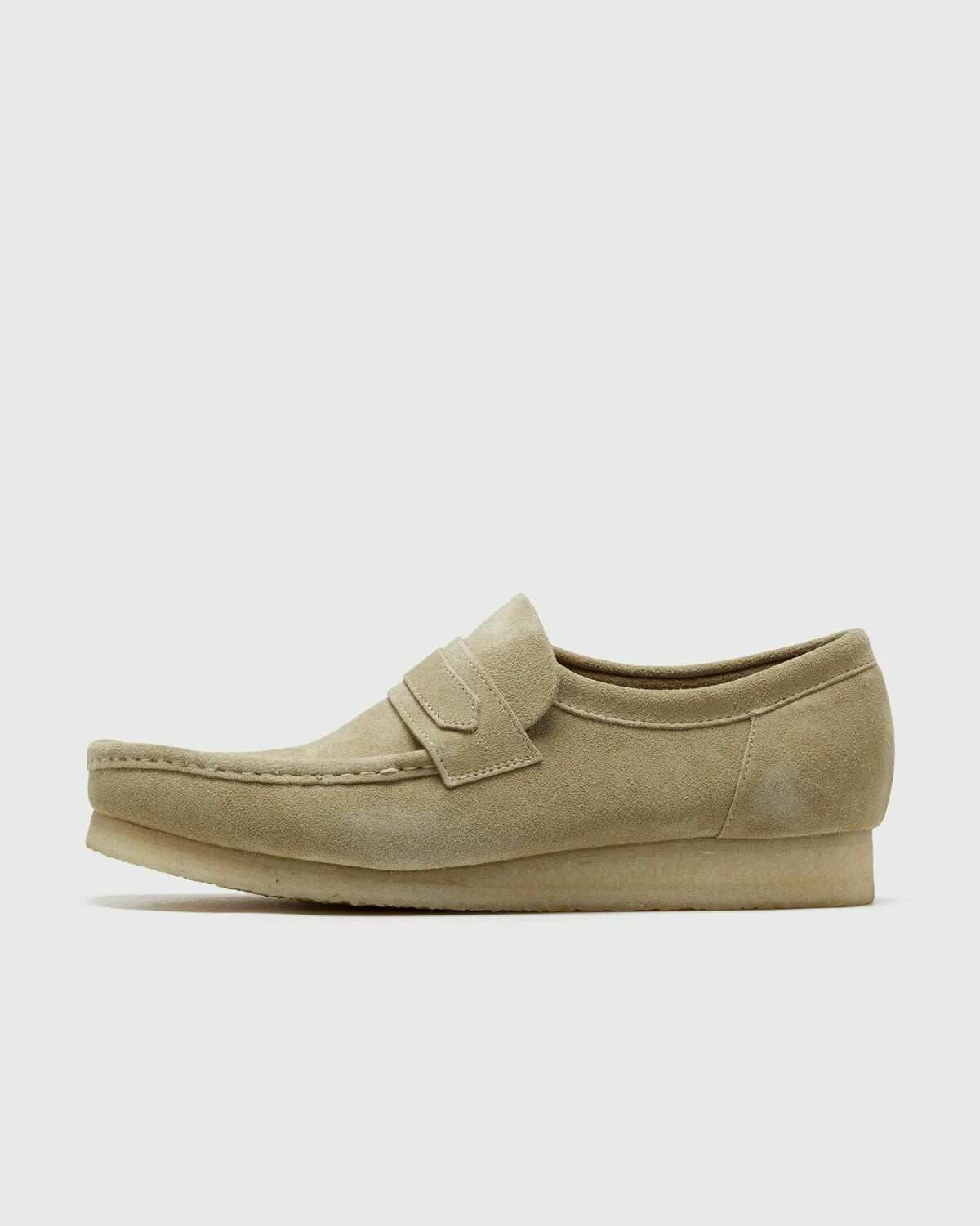 Clarks Originals Wallabee Loafer Beige Casual Shoes Clarks Clarks Originals Wallabee Loafer Beige Casual Shoes Clarks